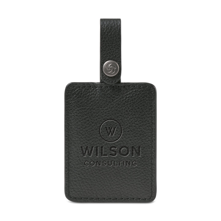 Samsonite Leather Bag Tag