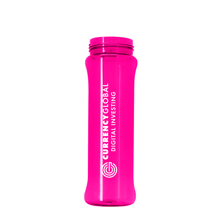 Boss Embossed RPET Bottle with Grip Lid - 26 oz.