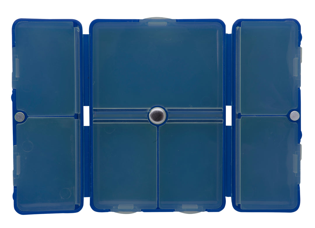 Good Value™ Magnetic Dual-Open Pill Box