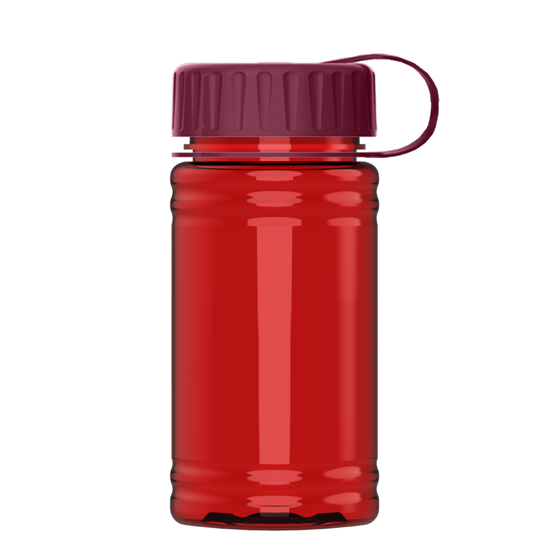 Mini RPET Bottle with Tethered Lid - 16 oz.