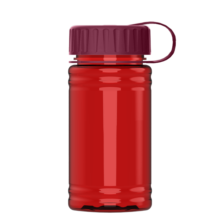 Mini RPET Bottle with Tethered Lid - 16 oz.