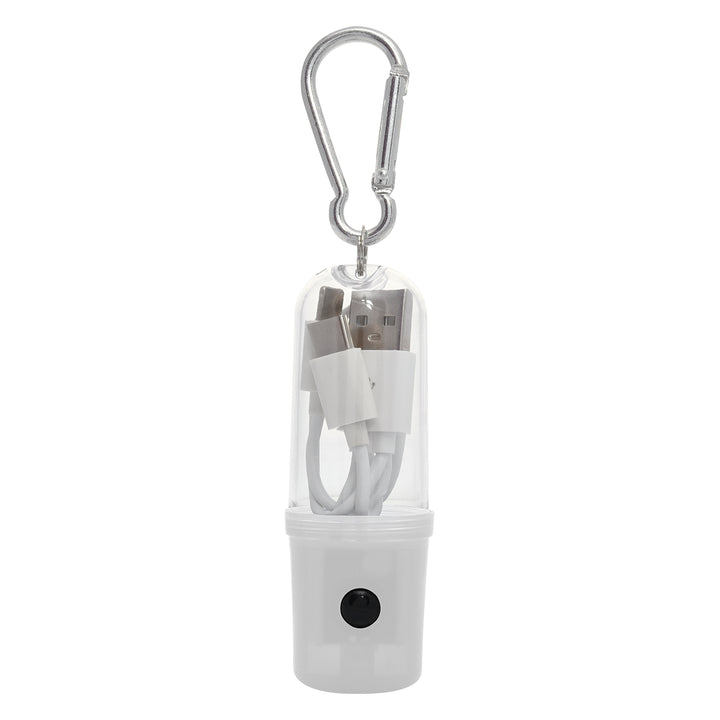 3-In-1 Charging Cable With Flashlight Case