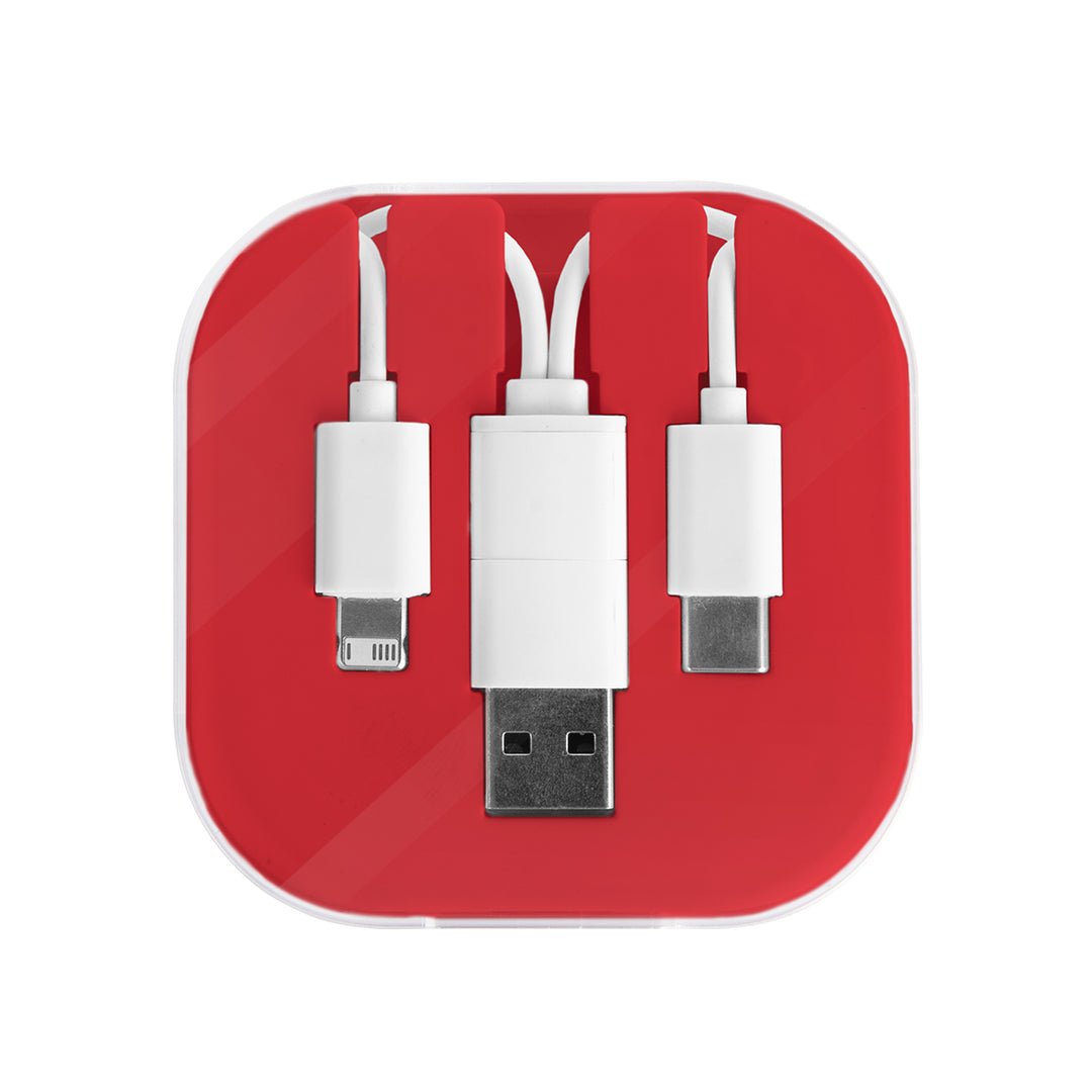 3-In-1 Charging Cable With Phone Stand 2.0