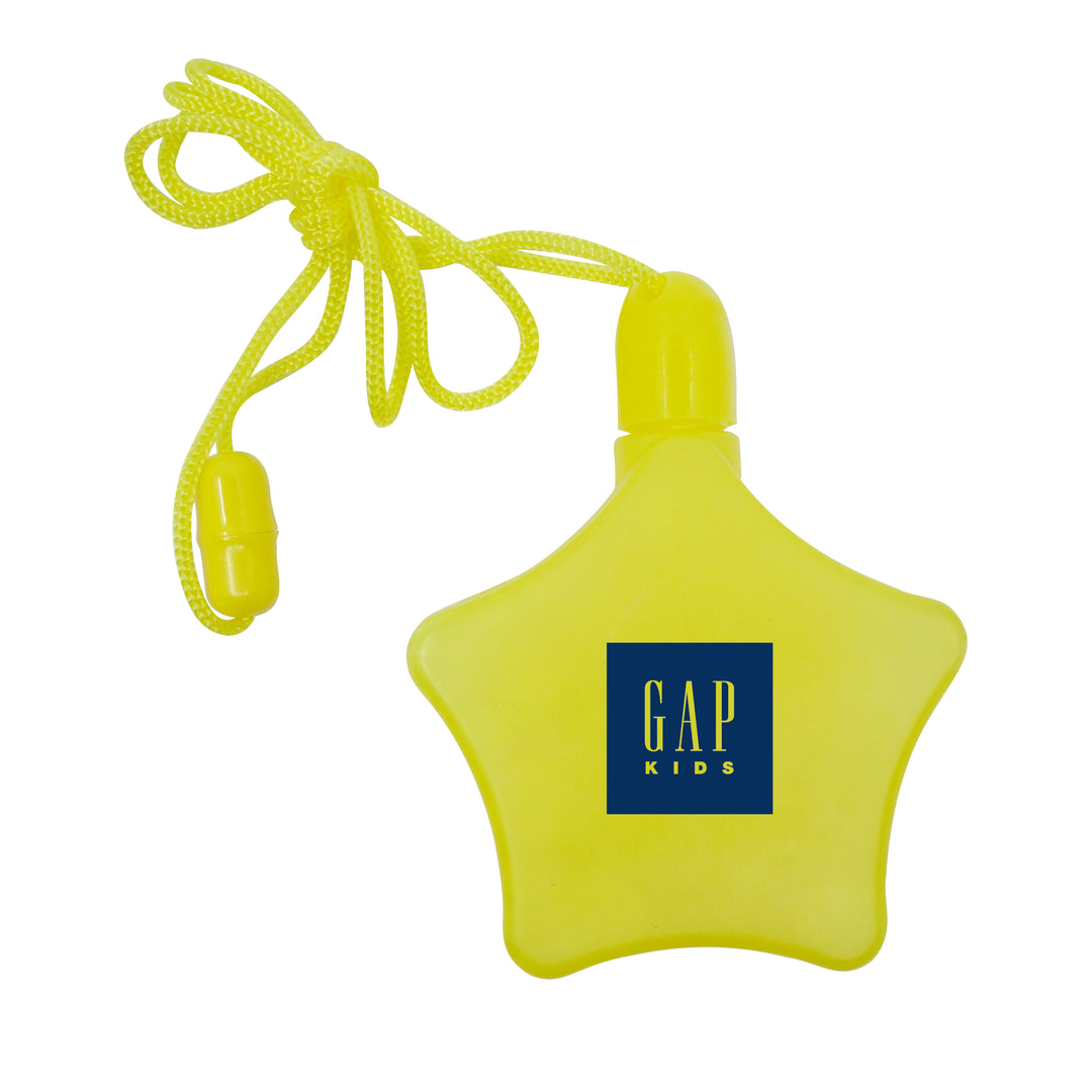 Star Shape Bubbles With Breakaway Neck Cord
