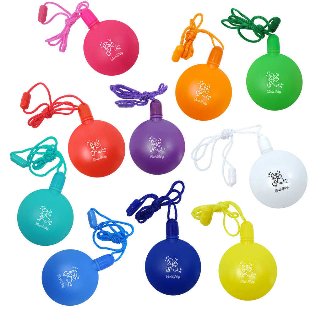 Round Shaped Bubbles With Breakaway Neck Cord