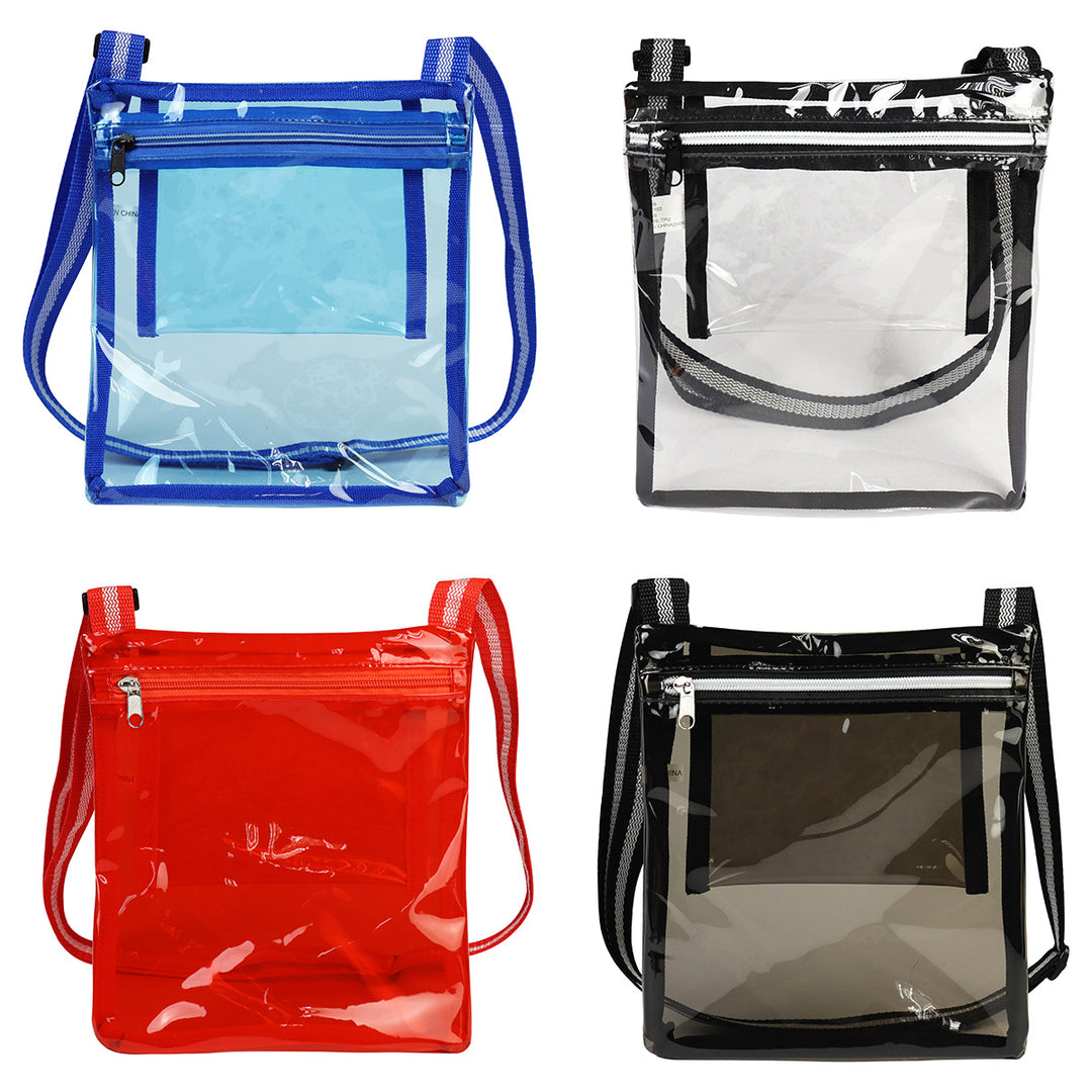Diamond Clear TPU Satchel