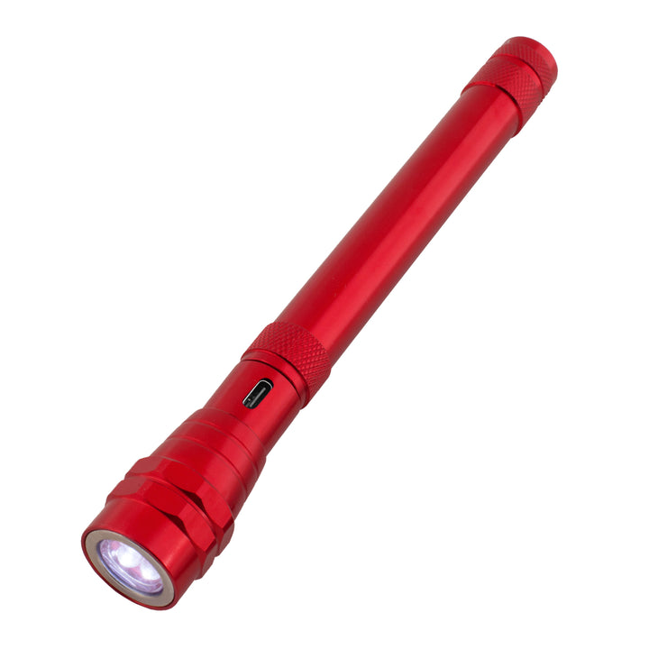 Telescopic Rechargeable Recycled Aluminum Flashlight With Magnet 2.0