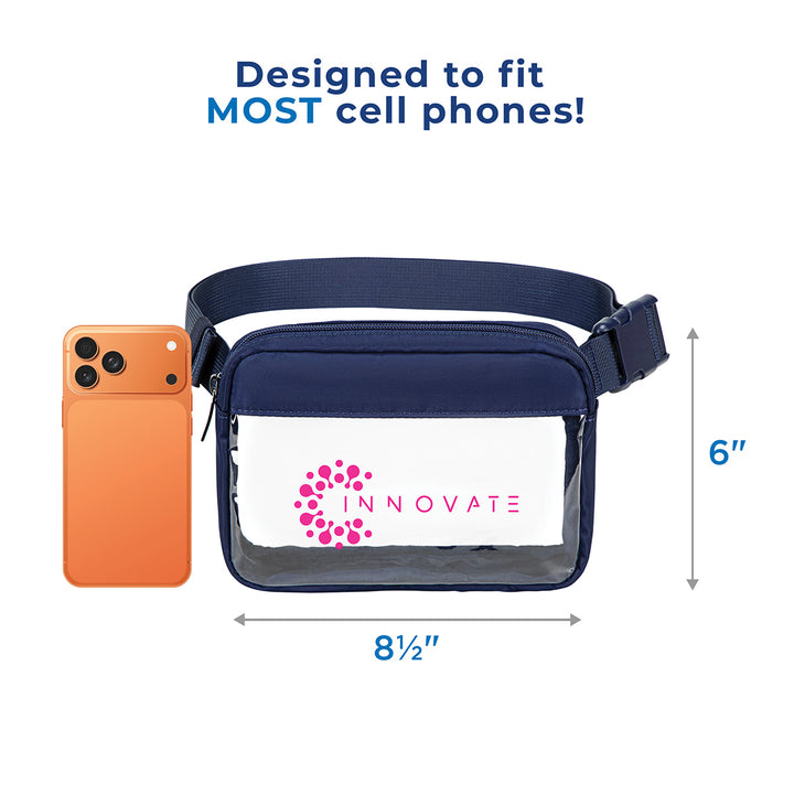 AeroLOFT® Clear View Crossbody Belt Bag
