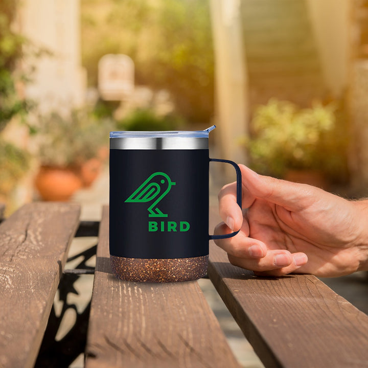 Cork Mate 12 oz Stainless Steel Camp Mug