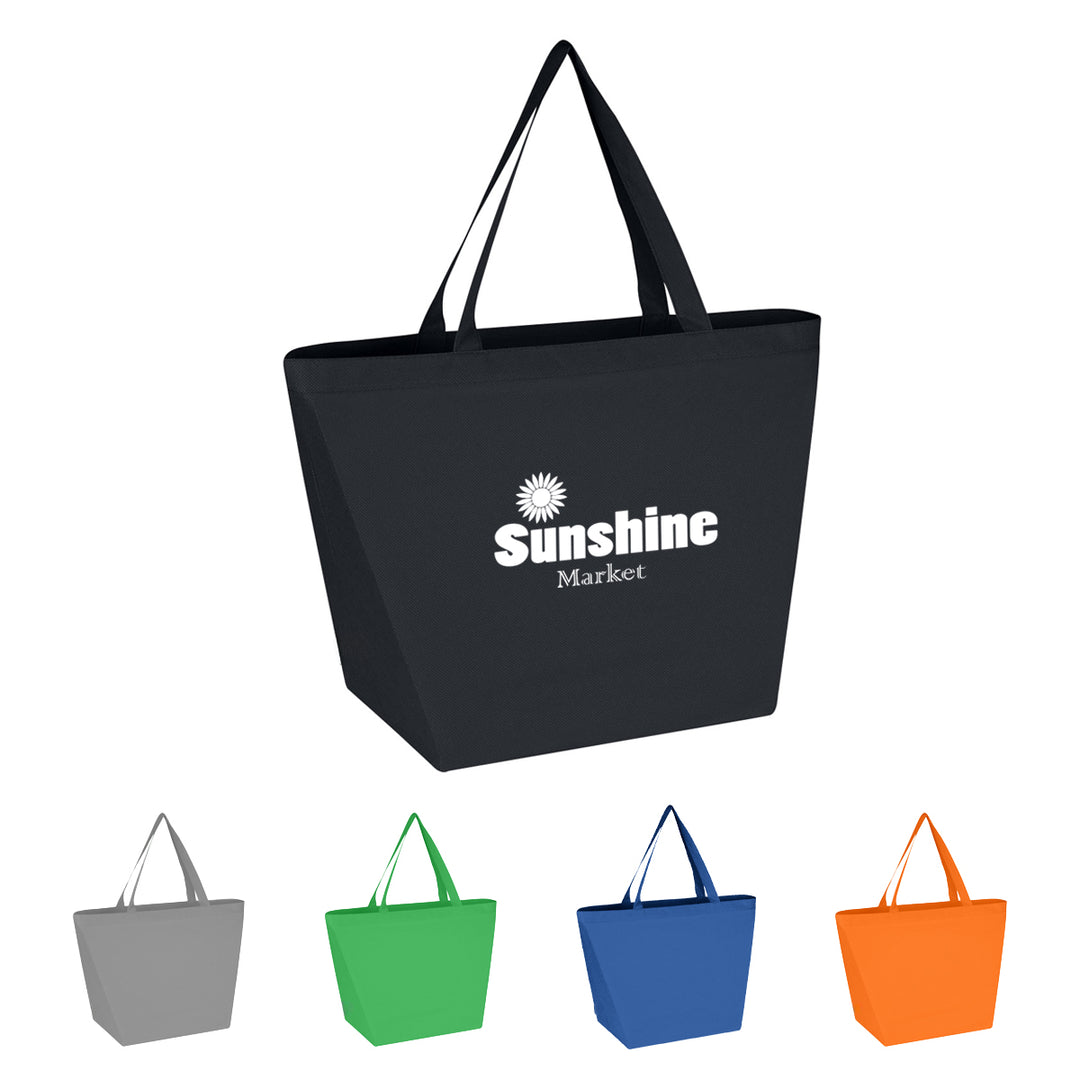 Non-Woven Budget Tote Bag With 100% RPET Material