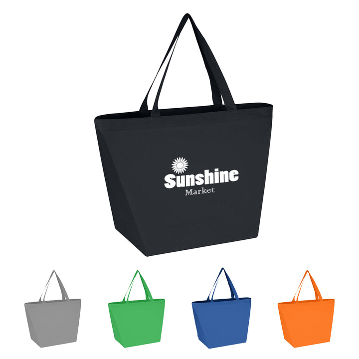 Non-Woven Budget Tote Bag With 100% RPET Material