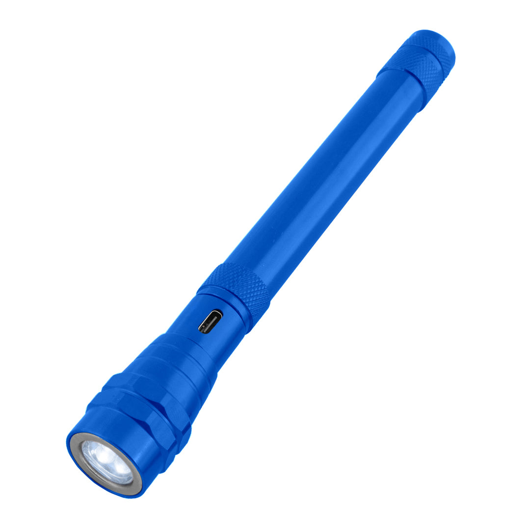Telescopic Rechargeable Recycled Aluminum Flashlight With Magnet 2.0