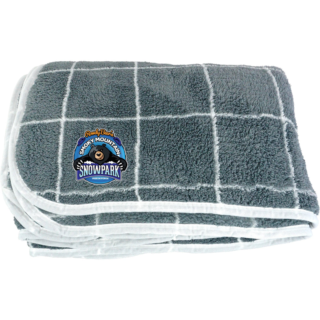 Gift Wrapped Plaid Recycled Blanket
