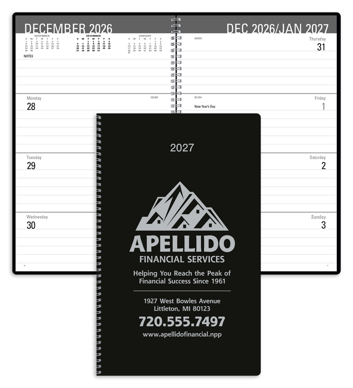 Triumph® Calendars Classic Weekly Desk Planner