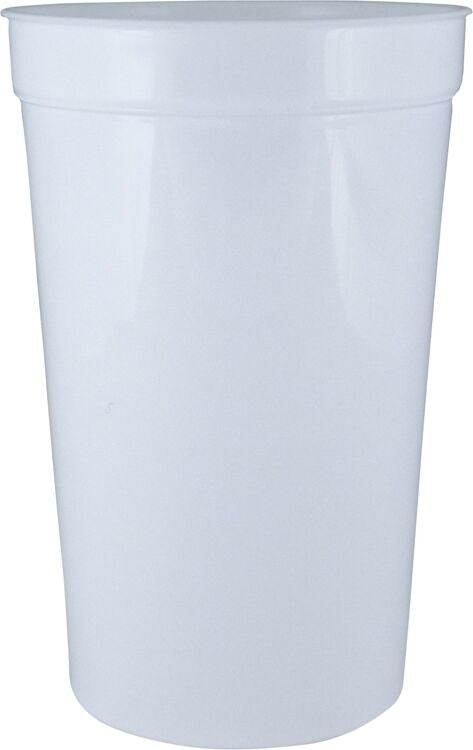 22 oz. Smooth Wall Plastic Stadium Cup