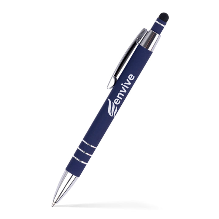 Karina Stylus Satin Soft Touch Click Metal Pen (CLOSEOUT)