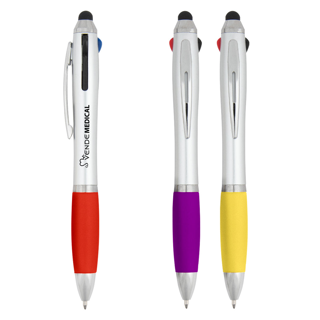 3-In-One Pen With Stylus