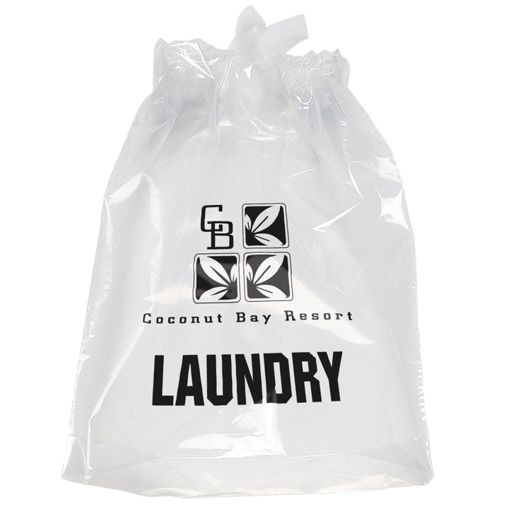 Poly-Draw Bag - 9 1/2W x 12H - Flexo Ink Print