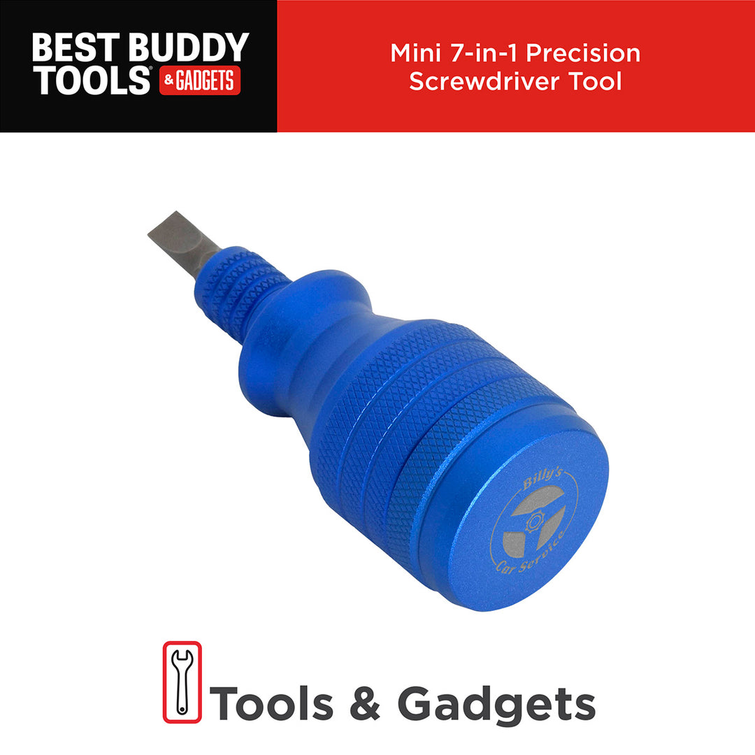 Best Buddy Tools® Mini 7- in-1 Precision Screwdriver Tool