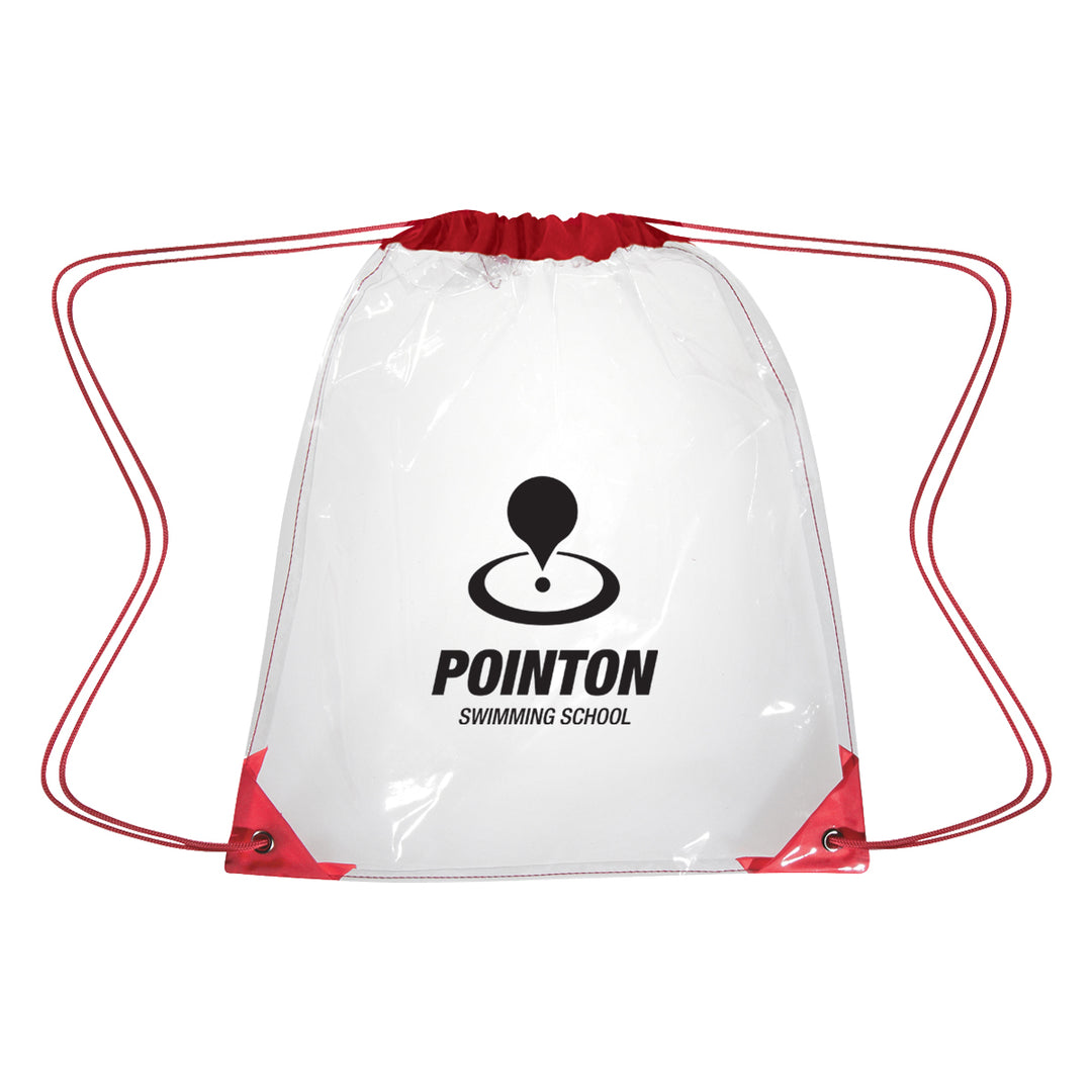 Clear EVA Drawstring Backpack