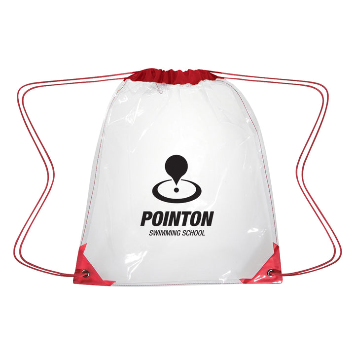Clear EVA Drawstring Backpack