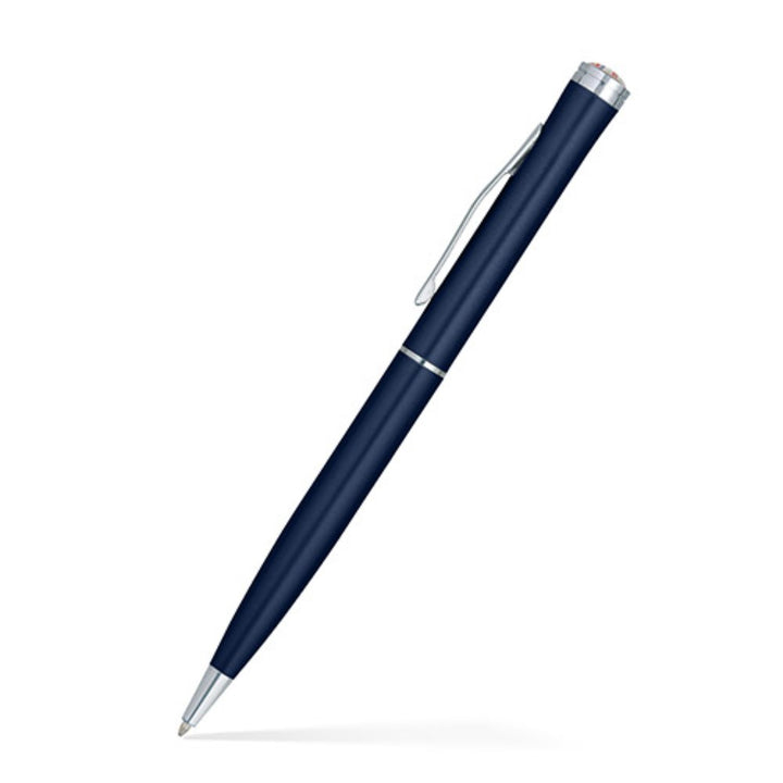 Aluminum Ballpoint Twist Metal Pen w/ Epoxy Dome Accent