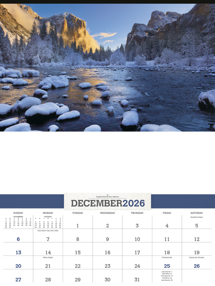 Triumph® Calendars American Splendor Calendar