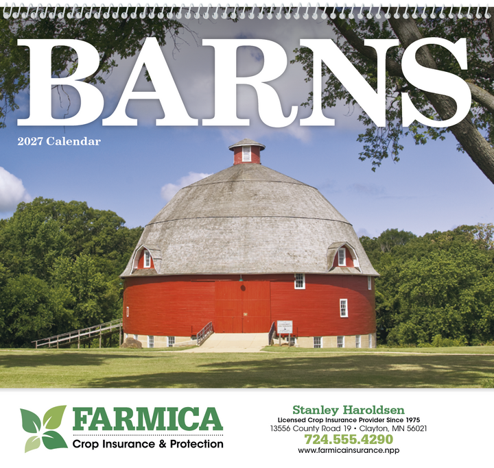 Triumph® Calendars Barns Calendar