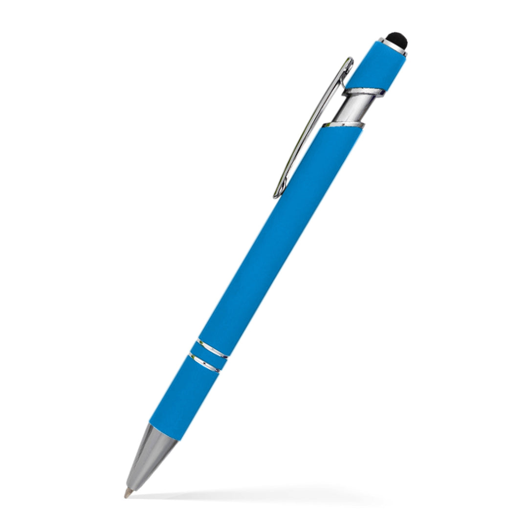 Alexandria Stylus Satin Soft Touch Click Metal Pen
