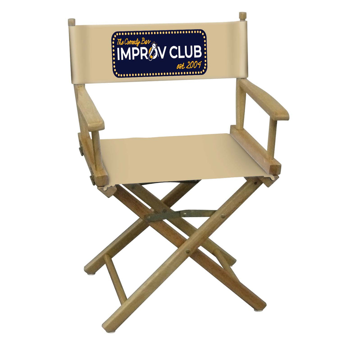 Table-Height Director's Chair (Full-Color Imprint)