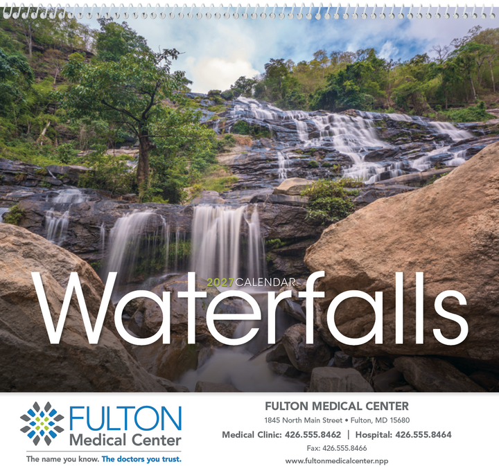 Triumph® Calendars Waterfalls Calendar