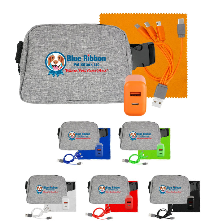 FAST CHARGER RECYCLED FANNY PACK SET