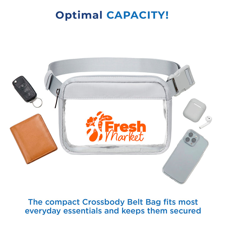 AeroLOFT® Clear View Crossbody Belt Bag