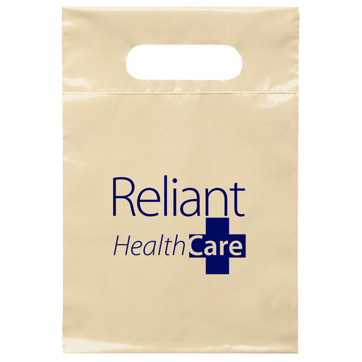 Die Cut Handle Bag - 7W x 10 1/2H - Flexo Ink Print