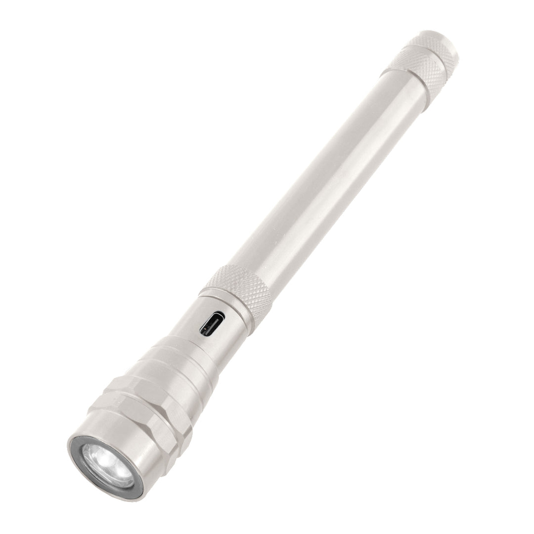 Telescopic Rechargeable Recycled Aluminum Flashlight With Magnet 2.0