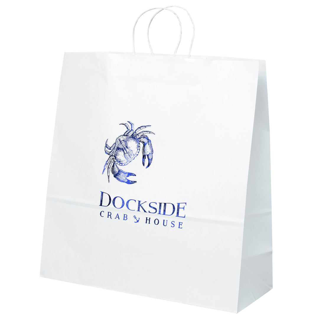 Duke - White Shopper - Foil Print