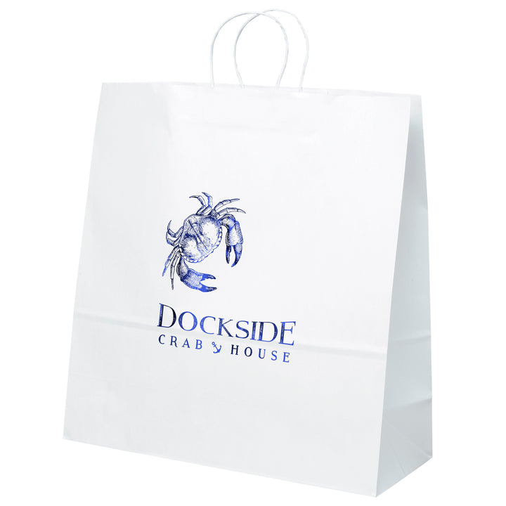 Duke - White Shopper - Foil Print