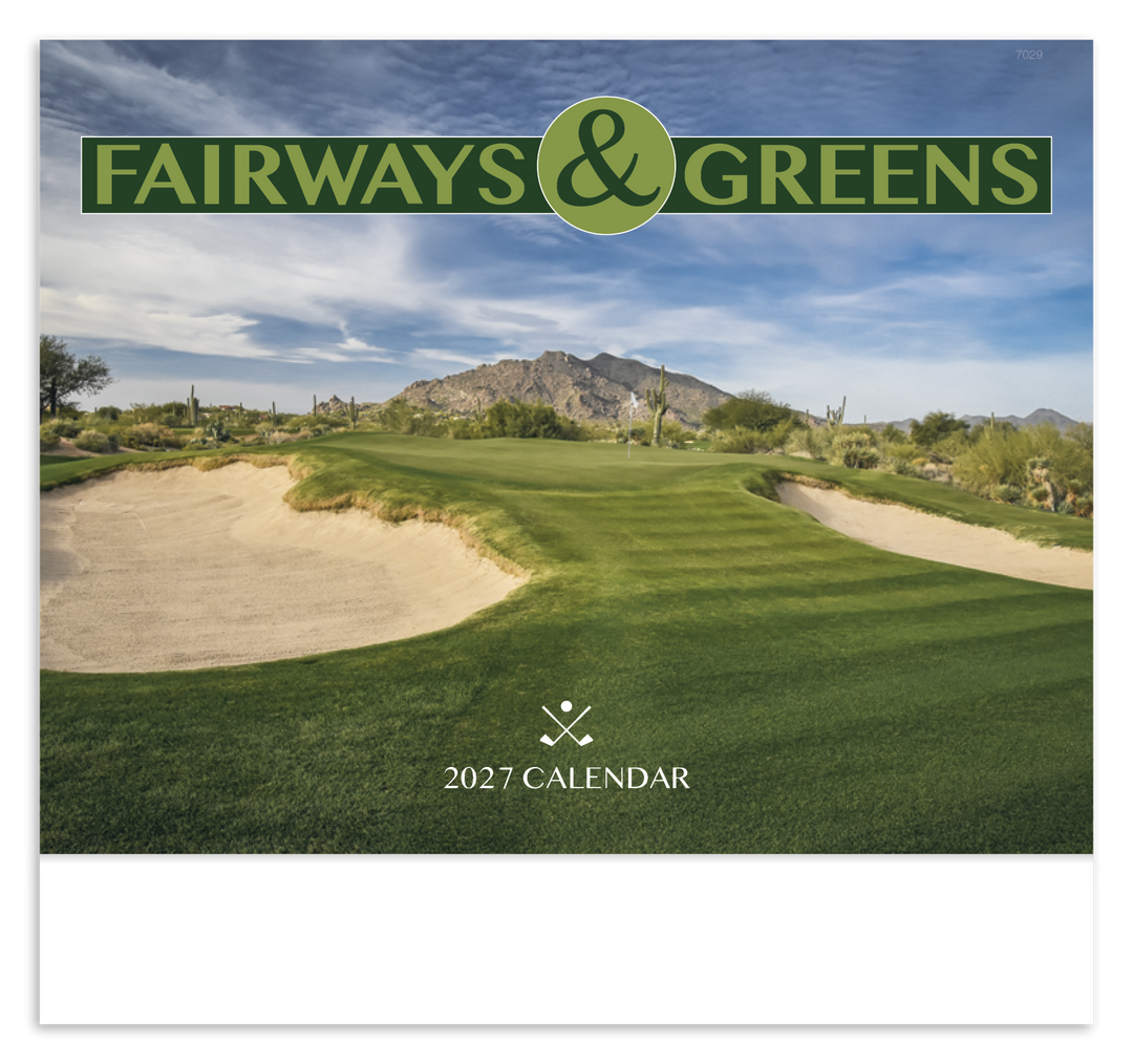 Good Value™ Fairways & Greens - Stapled Calendar