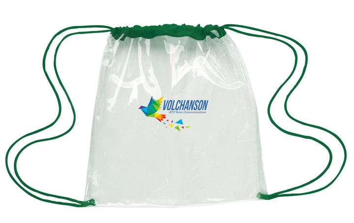 Good Value™ Clear Game Drawstring Backpack