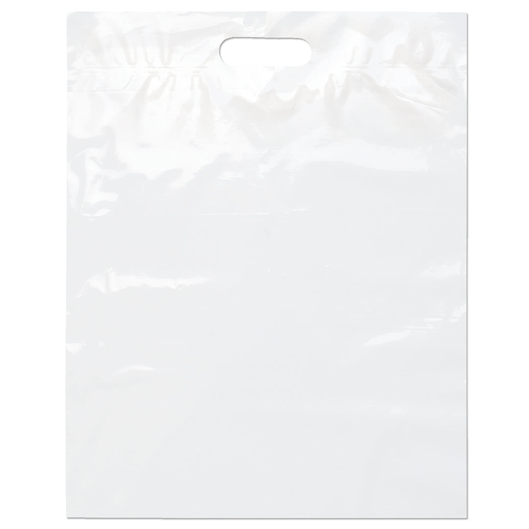 Die Cut Handle Bag - 15W x 19H x 3 - Flexo Ink Print