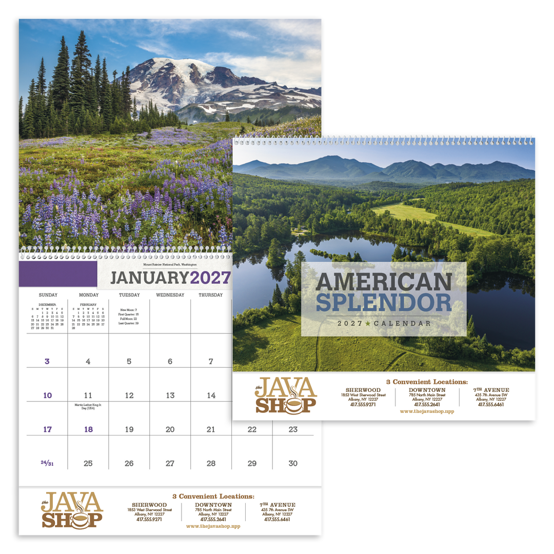 Triumph® Calendars American Splendor Calendar