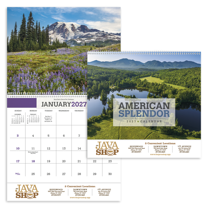 Triumph® Calendars American Splendor Calendar