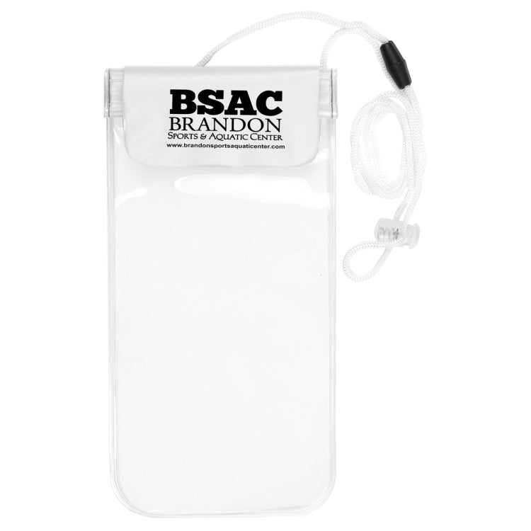 "Truckee" Clear Touch Through Water-Resistant Cell Phone and Accessories Carrying Case