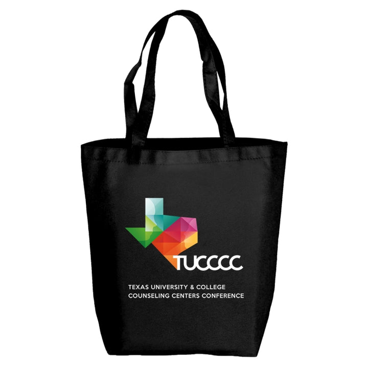 15"W x 14"H x 5"Gusset - "CORAL ECONOMY" Grocery and Shopping Tote Bag