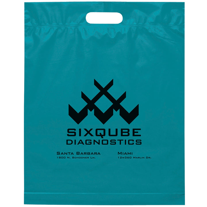 Die Cut Handle Bag - 15W x 19H x 3 - Flexo Ink Print