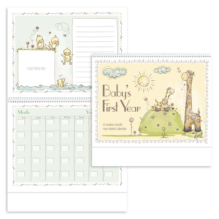 Triumph® Calendars Baby's First Year by Rachelle Anne Miller