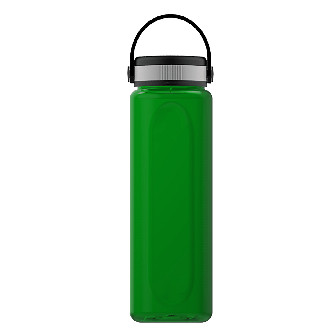 Boss Embossed RPET Bottle with Grip Lid - 26 oz.