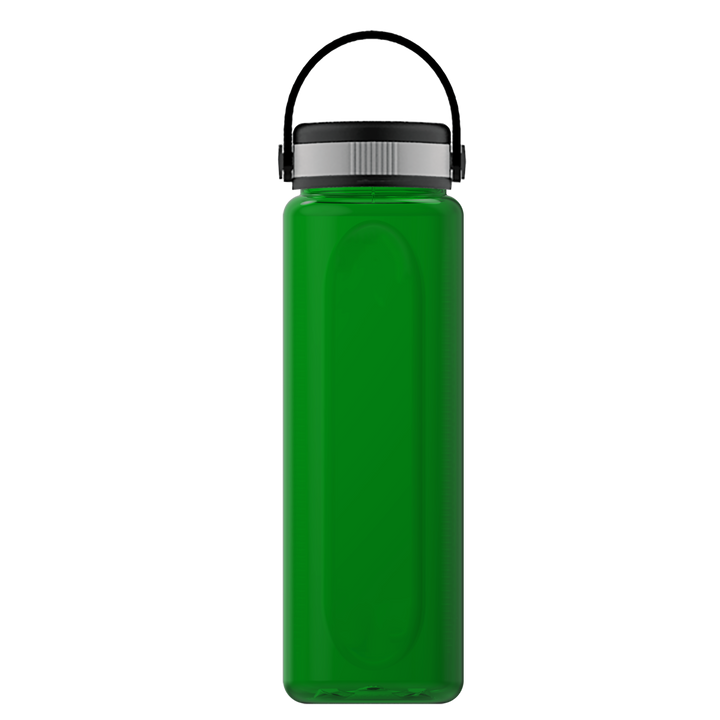 Boss Embossed RPET Bottle with Grip Lid - 26 oz.