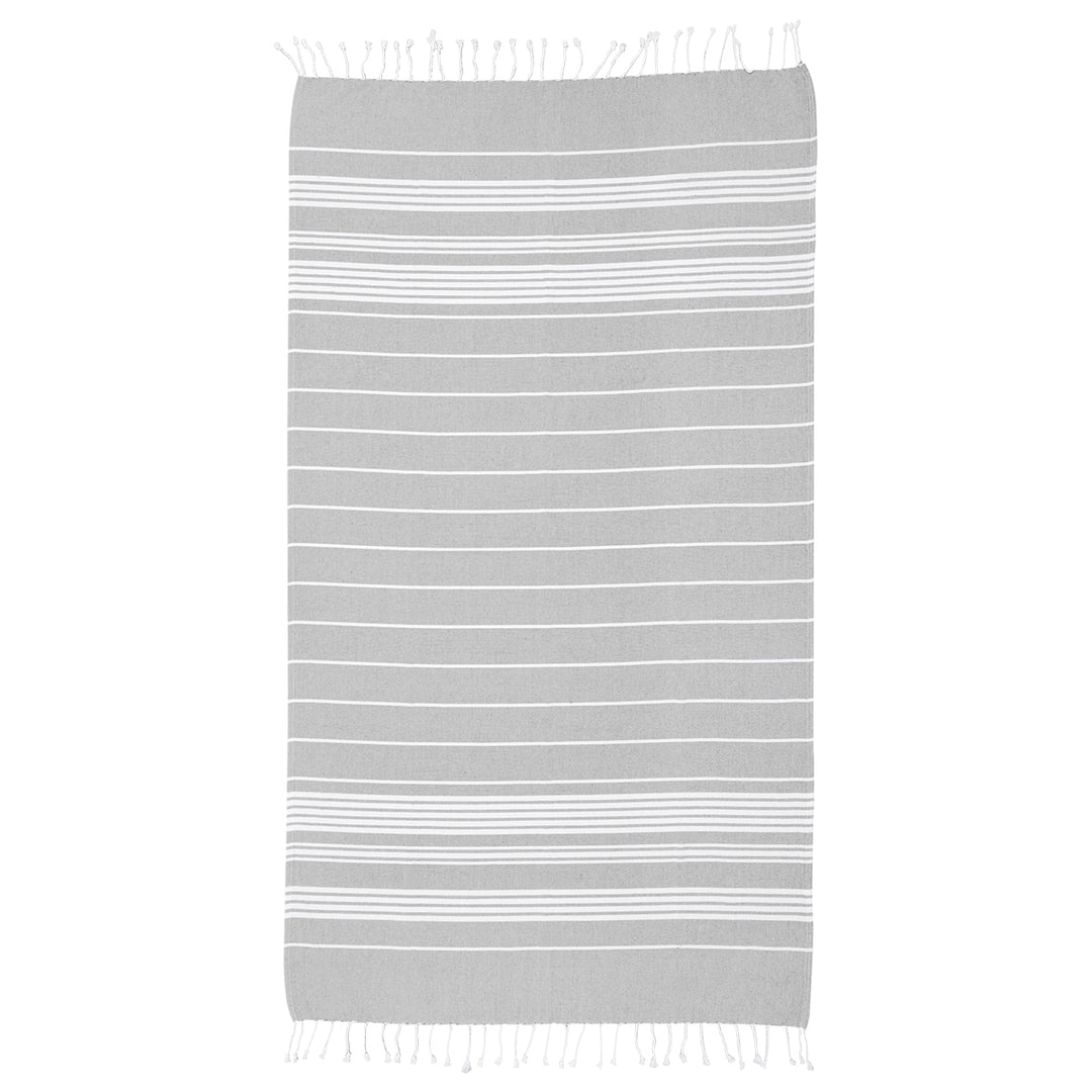 Recycled Beach Blanket With Tassel Fringe