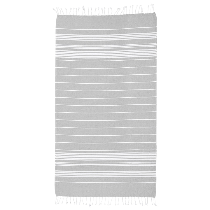 Recycled Beach Blanket With Tassel Fringe